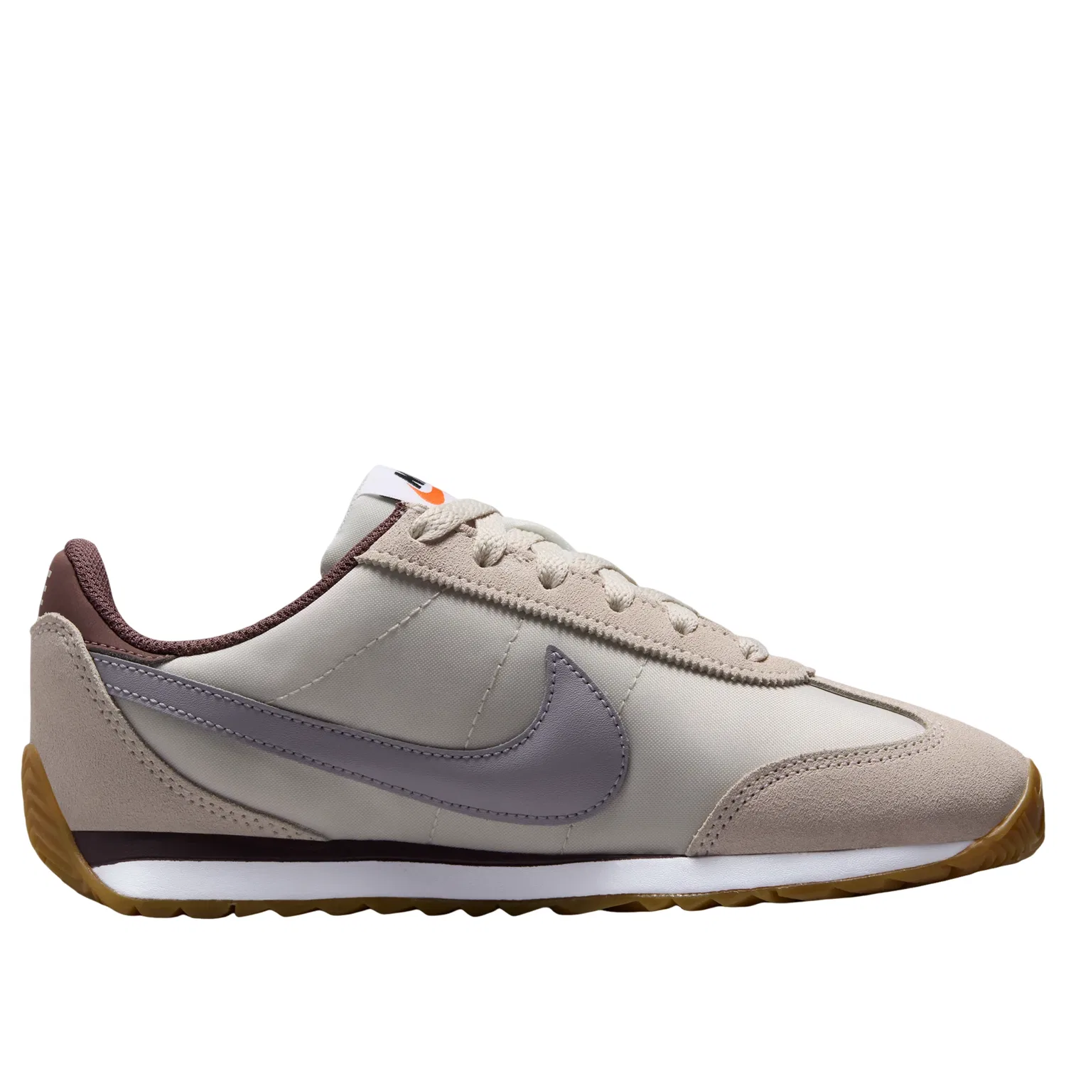 Детские кроссовки с текстильным верхом Pacific 'Light Orewood Brown' Nike, Light Orewood Brown/Tattoo/Safety Orange/Silver Lilac — фото 2
