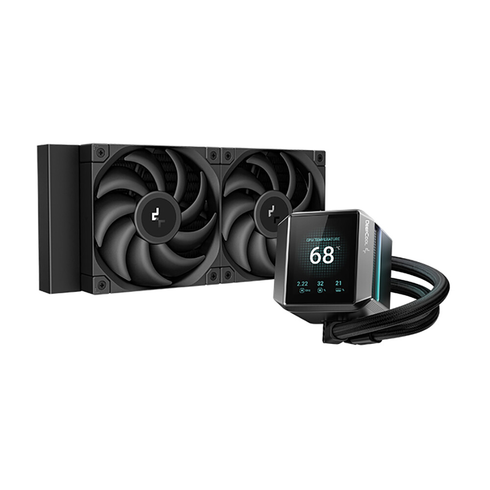 

Система водяного охлаждения DeepCool MYSTIQUE 240, чёрный