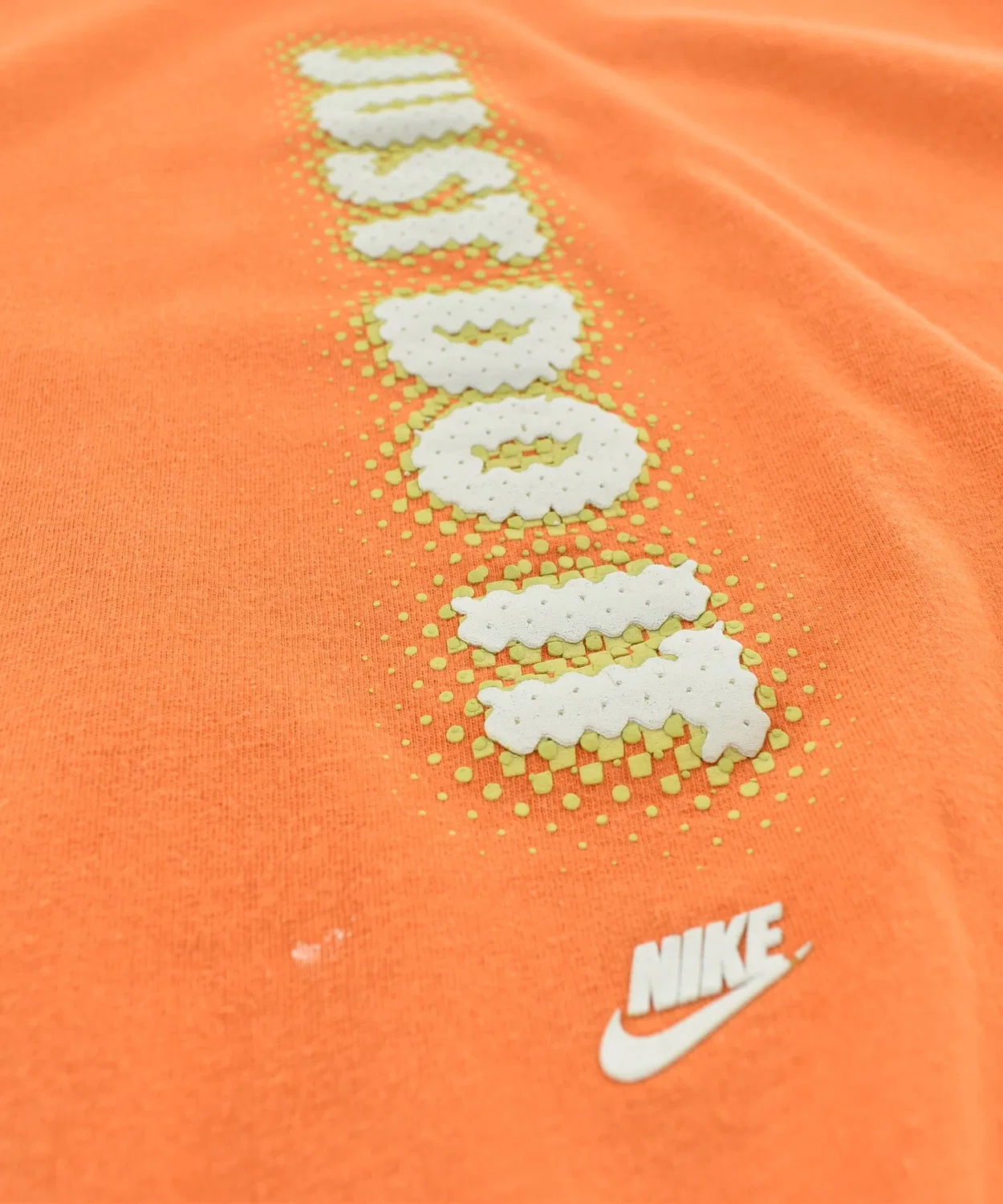 Мужская футболка с принтом Y2K JUST DO IT NIKE, Orange — фото 3