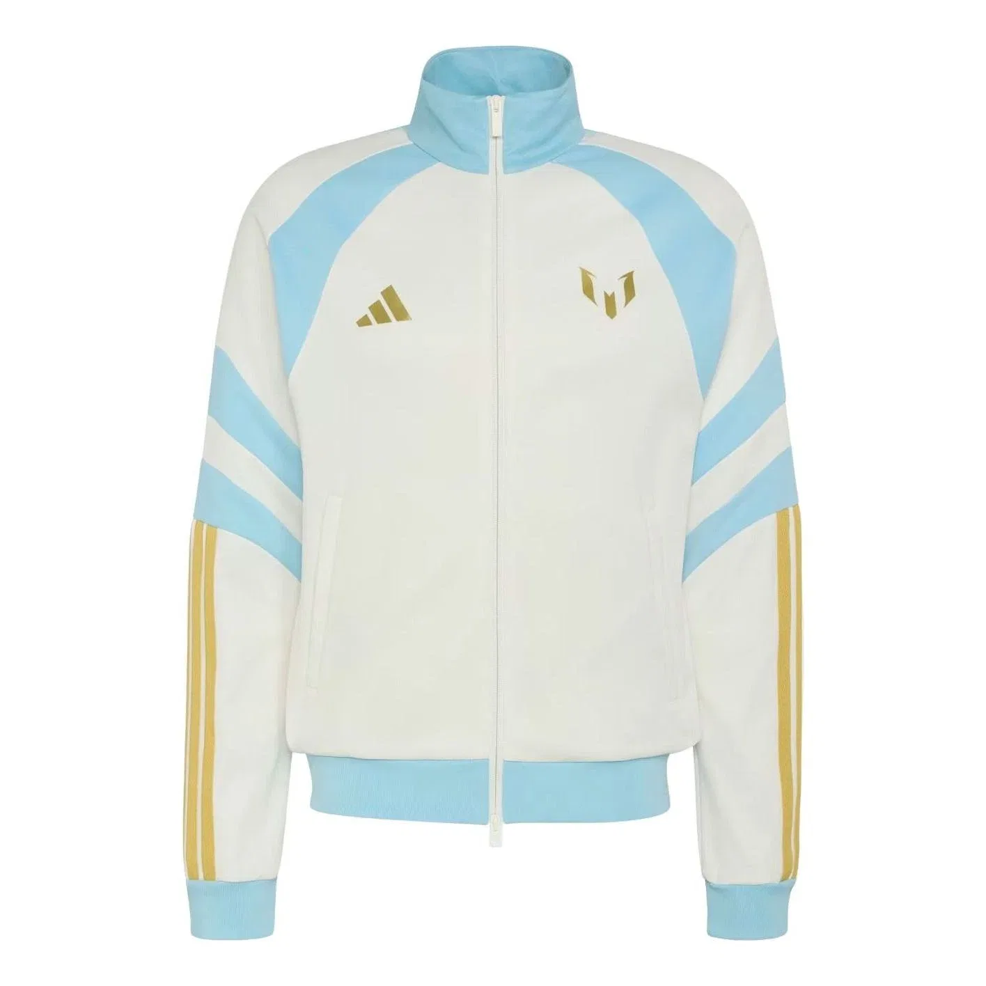 Мужская куртка с длинным рукавом Adidas x Messi House Of Tiro Track Jacket, белый