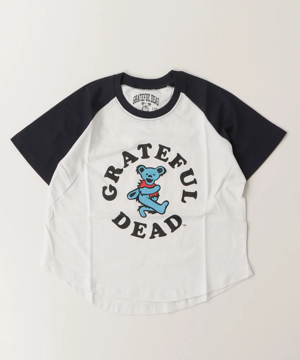 Детская футболка с длинным рукавомGrateful Dead, Navy — фото 4