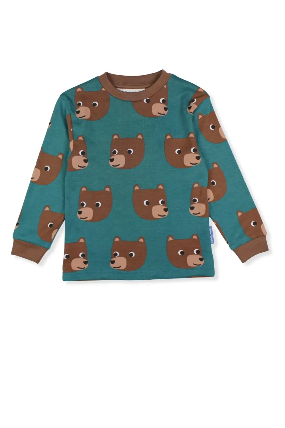 Пижама с принтом Bear Toby Tiger, Green — фото 2