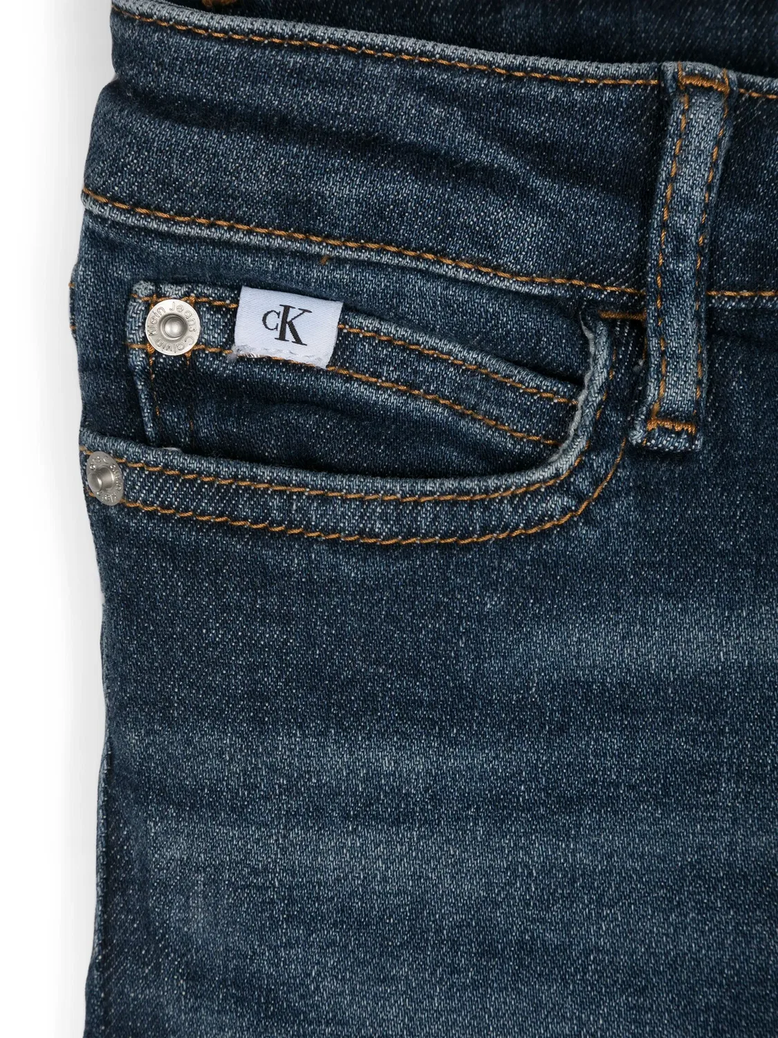 Джинсы клеш Calvin Klein, синий — фото 2