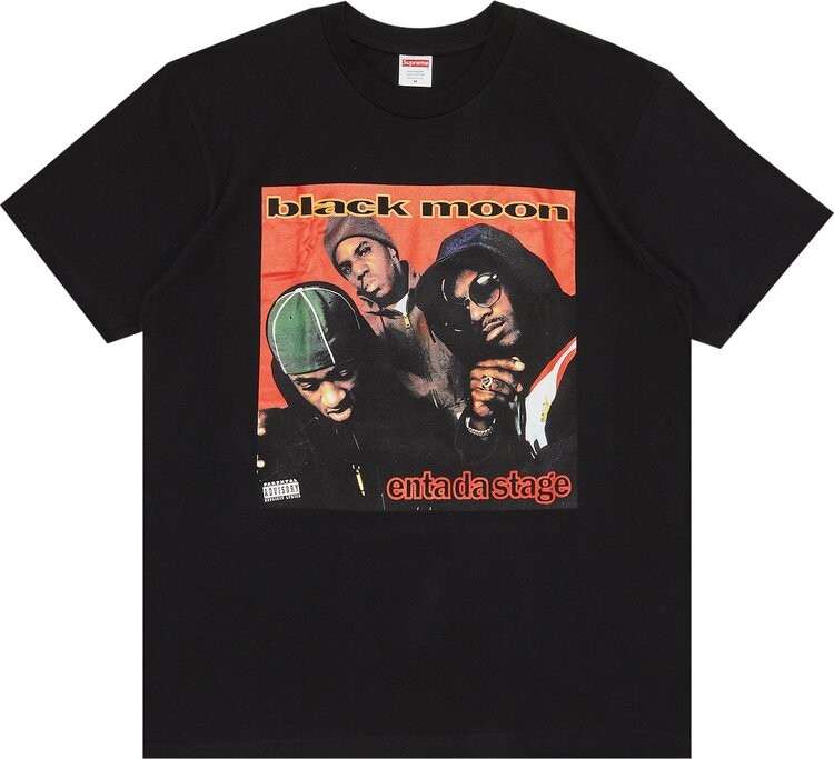 

Футболка Supreme Enta Da Stage Tee 'Black', черный