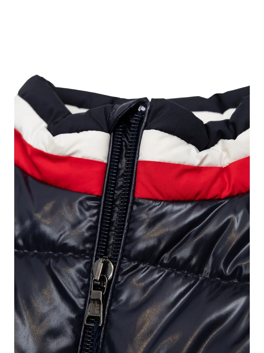 Куртка с логотипом в стеганом стиле MONCLER GENIUS, темно-синий — фото 2