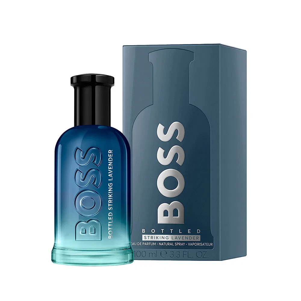 Парфюмерная вода для мужчин 100 мл с лавандой и минеральными нотами Boss Bottled Striking Lavender Hugo Boss — фото 2