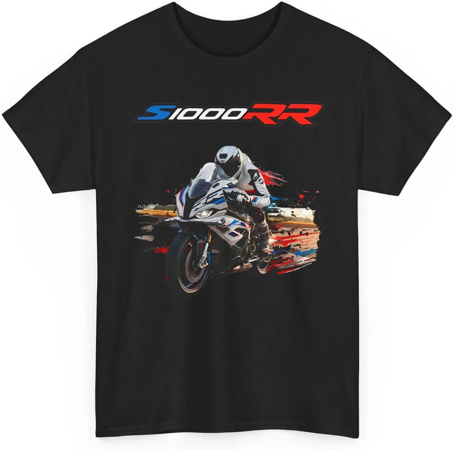 Мужская футболка с графикой S1000RR GENERIC, Black