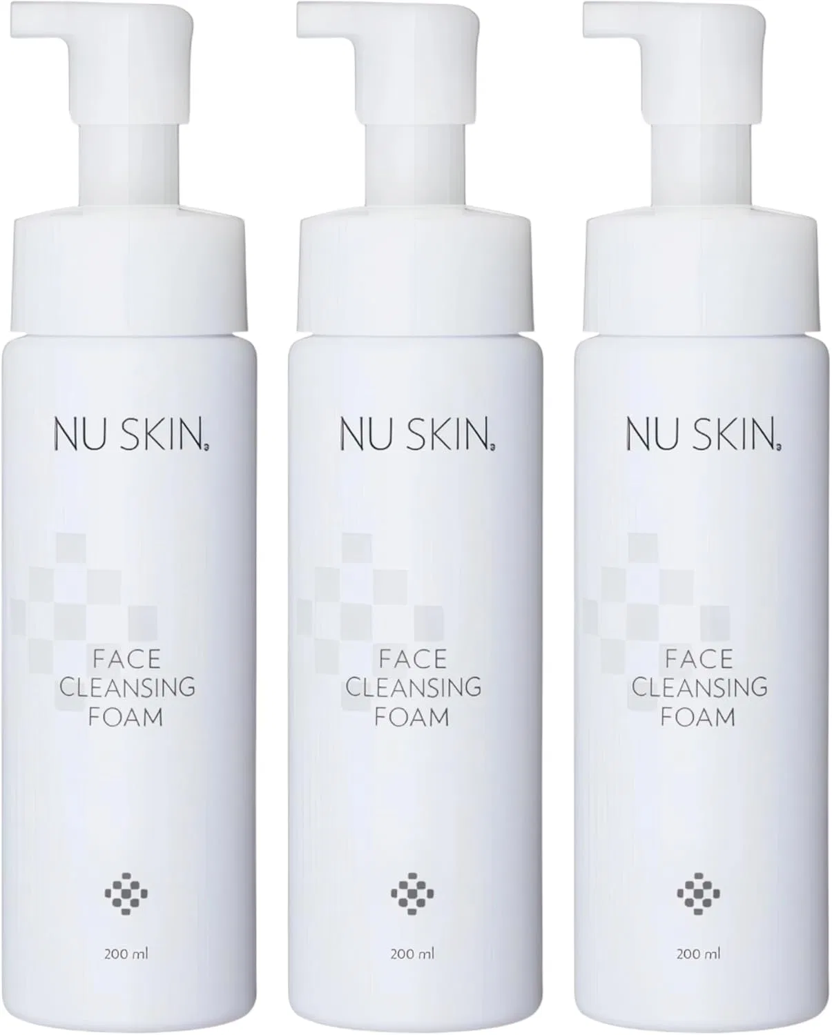 Набор для ухода за кожей лица, очищающая пенка Nu Skin, 3 шт., 200 мл