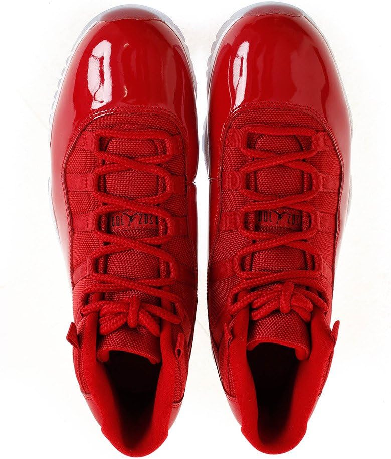 Детские кроссовки Jordan Air 12 Retro Bg French Black/Red Nike, белый/черный/красный — фото 2