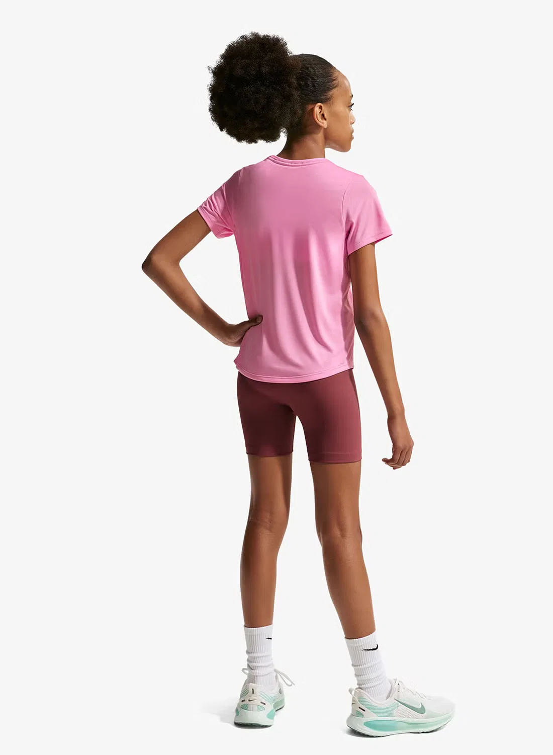 Футболка с технологией Dri-FIT Nike, розовый — фото 2