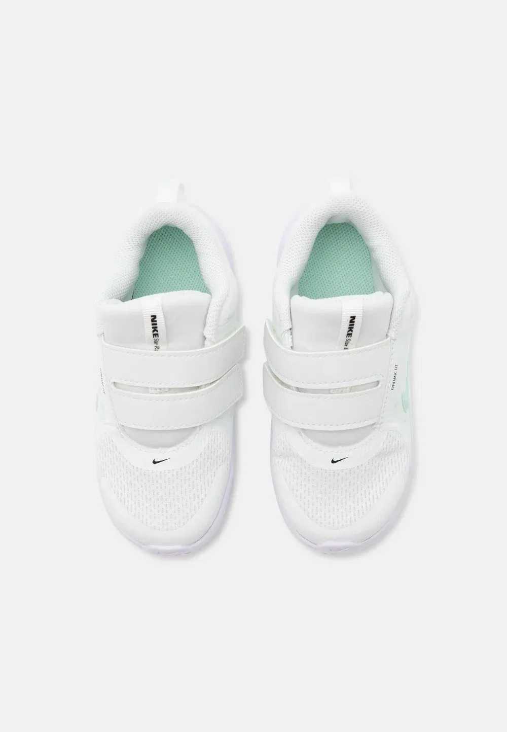 Кроссовки Star Runner 5 унисекс для бега по шоссе Nike Performance, Summit White/Arctic Green/Black/Barely Green