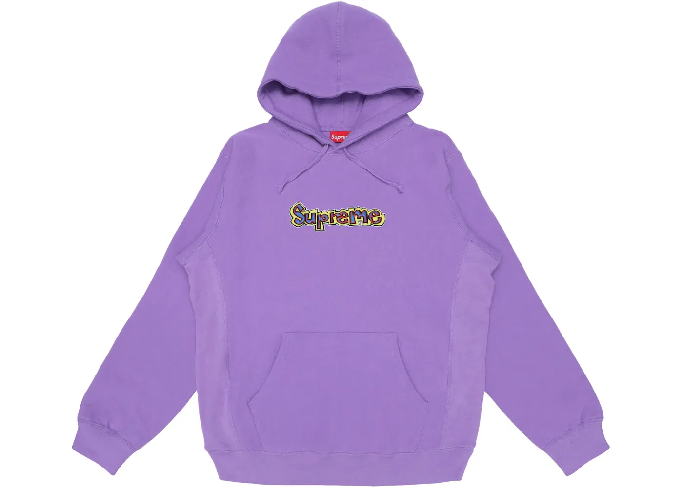 Мужская худи Supreme Gonz Logo Hooded Sweatshirt, Violet