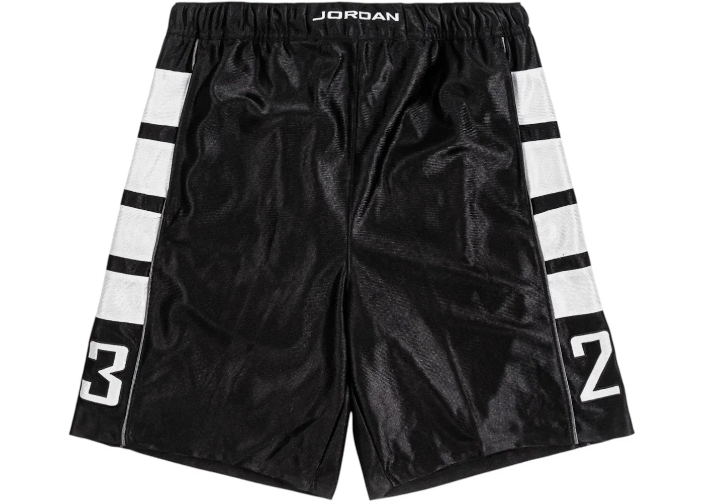 Мужские шорты с принтом Jordan Brooklyn Cat Scratch Shorts, Black/White/Black
