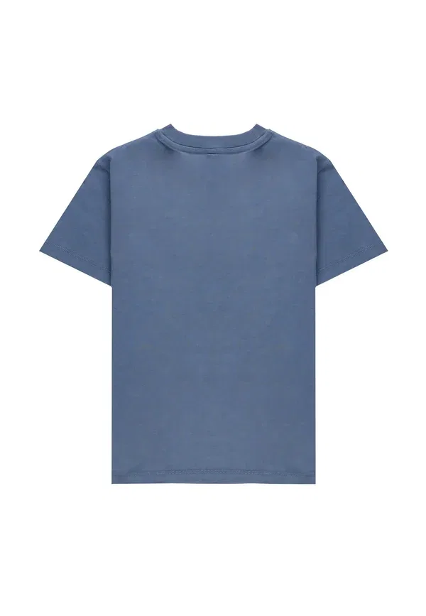 Футболка с принтом print t-shirt, Stella Mccartney Kids, синий — фото 2