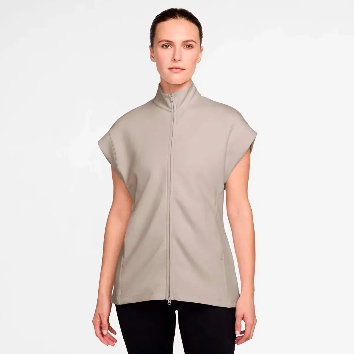 Женская туника Nike ImpossiblySoft Fz Tunic, Marrón