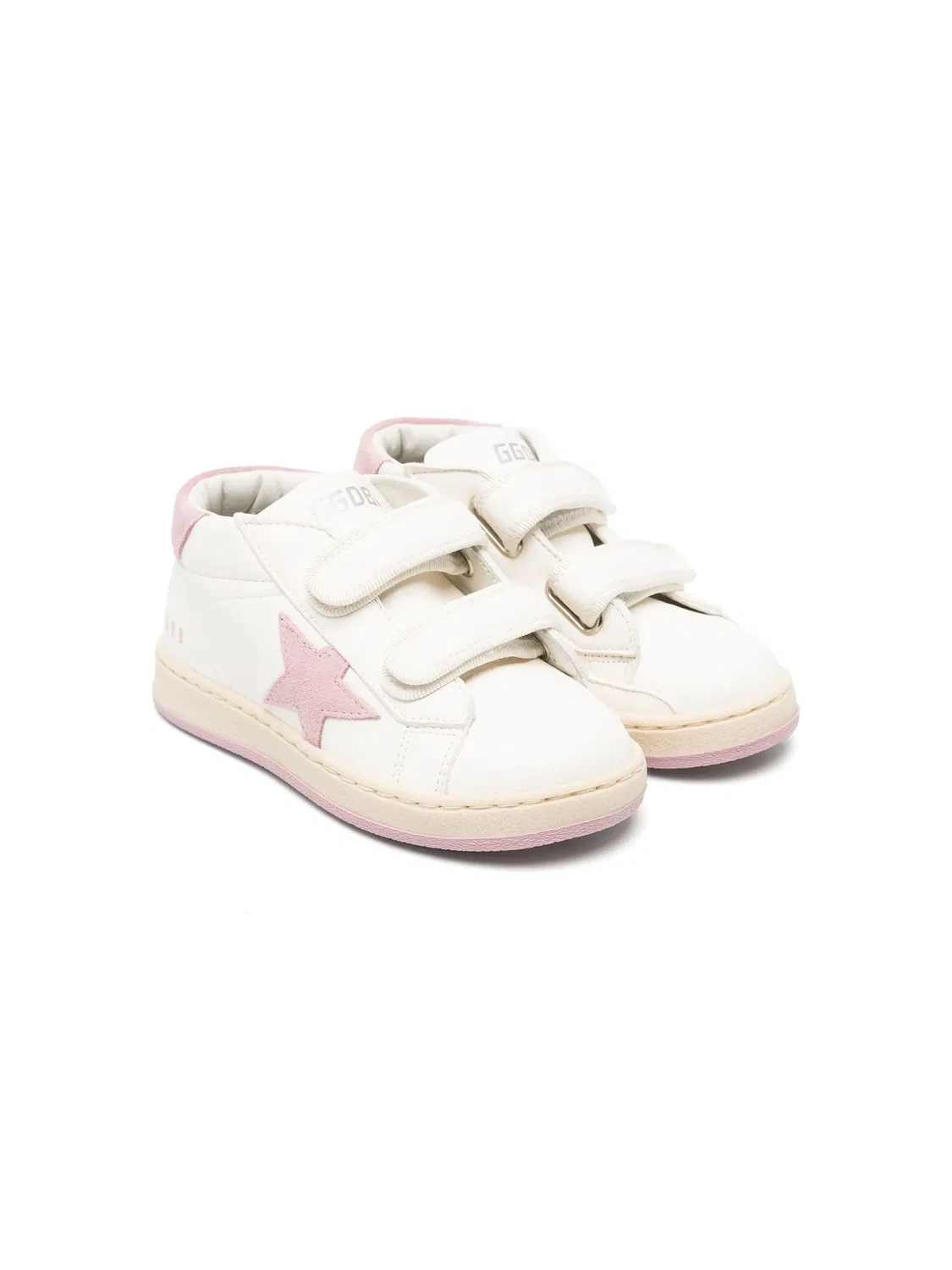 Кожаные кроссовки Ball Star Golden Goose, белый