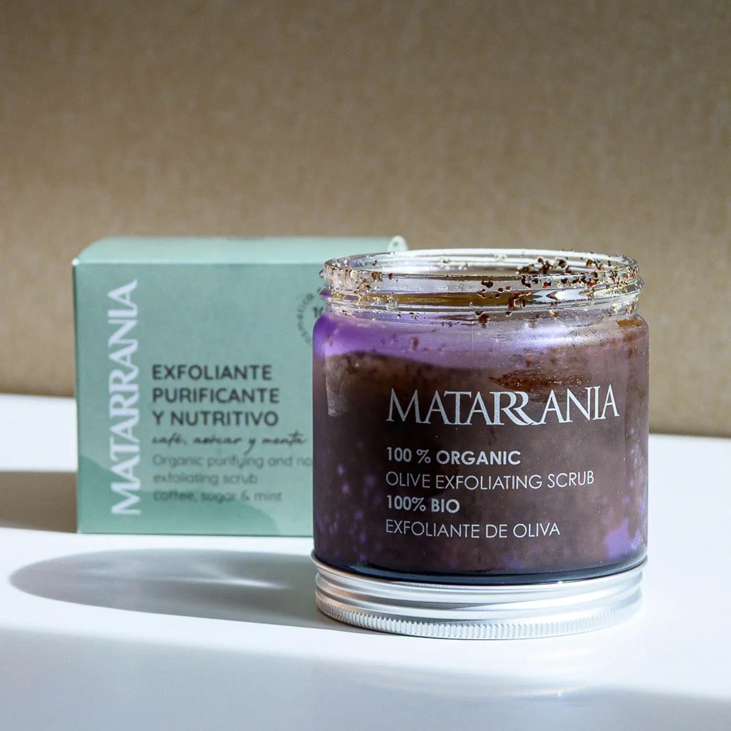 Скраб для лица и тела Organic Olive Scrub, Matarrania, 250 мл — фото 2