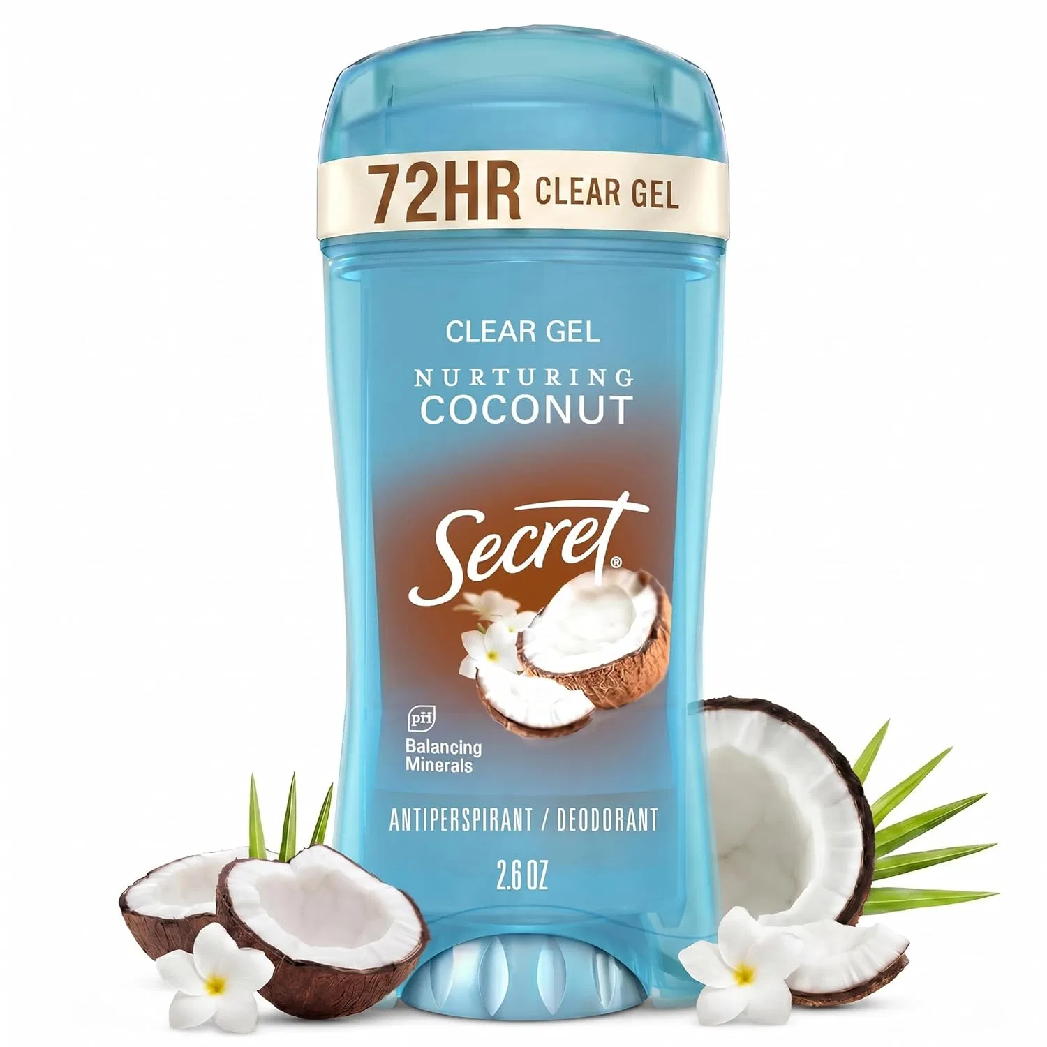 Антиперспирант-дезодорант гелевый Secret Fresh Coconut, 73.7 г