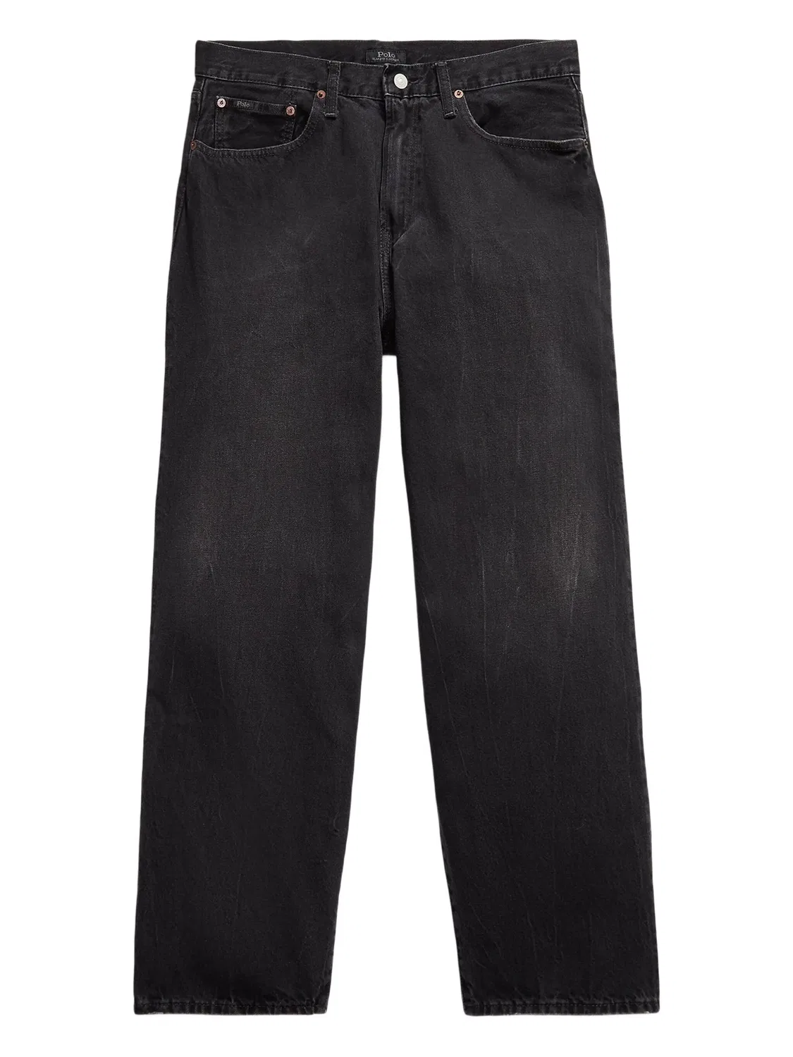 Жесткие джинсы Polo Ralph Lauren, серый