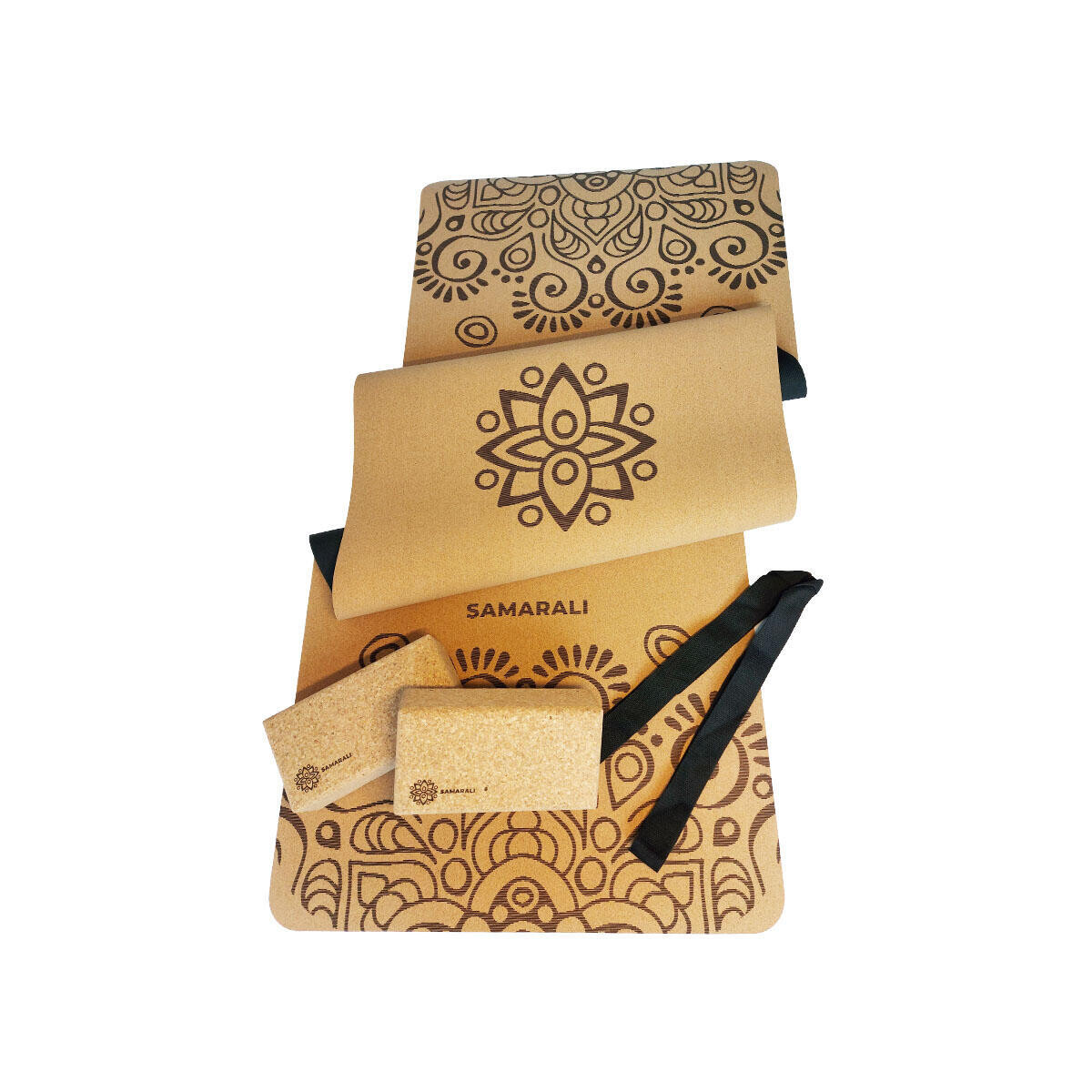 

набор для йоги - восход SAMARALI, бежевый