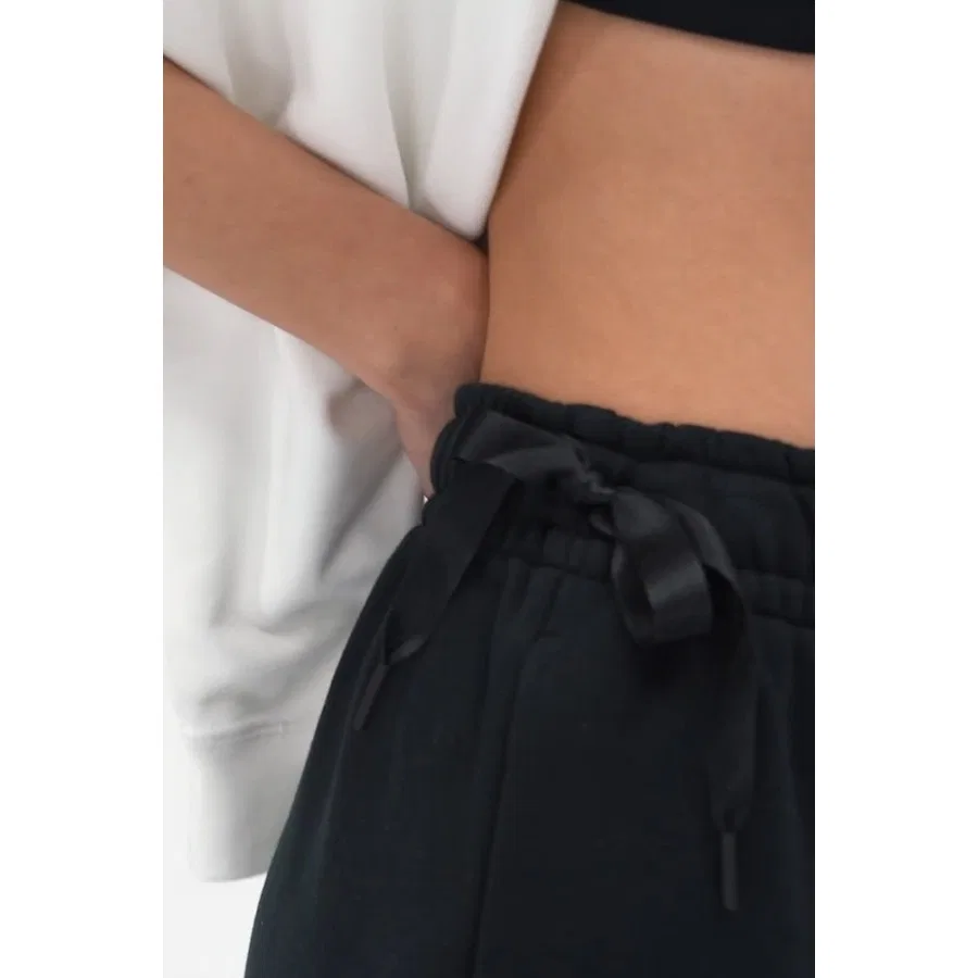 Шорты спортивные с высокой посадкой свободного кроя из флиса Dance Shorts Nike, Черный — фото 3