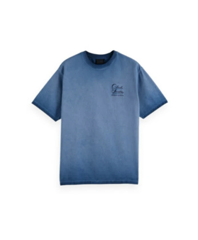 

Классическая футболка на каждый день. Scotch & Soda, синий