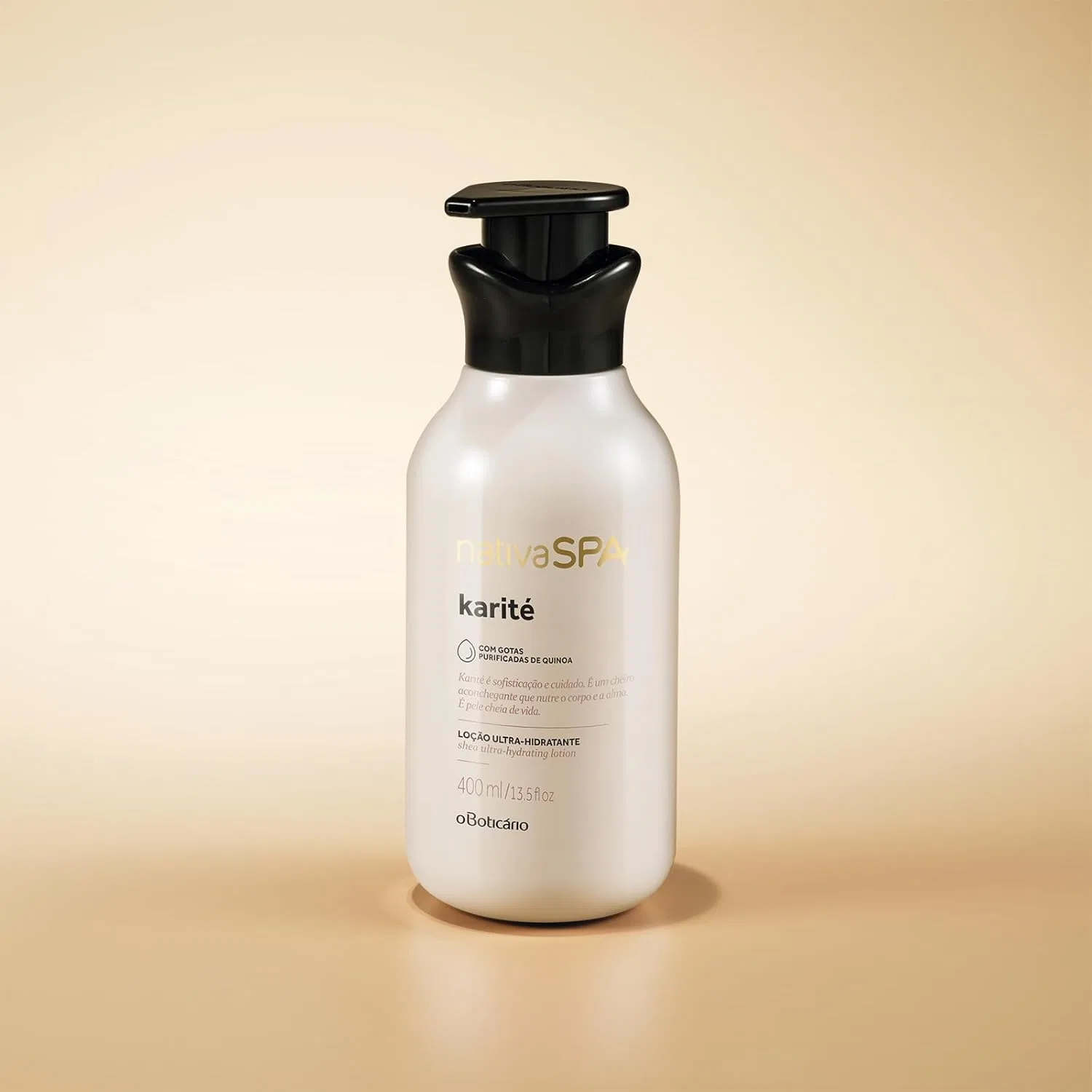 Набор для ухода за кожей Nativa Spa Shea, Крем для тела 400 мл и Масло для тела 200 мл, O Boticário — фото 2