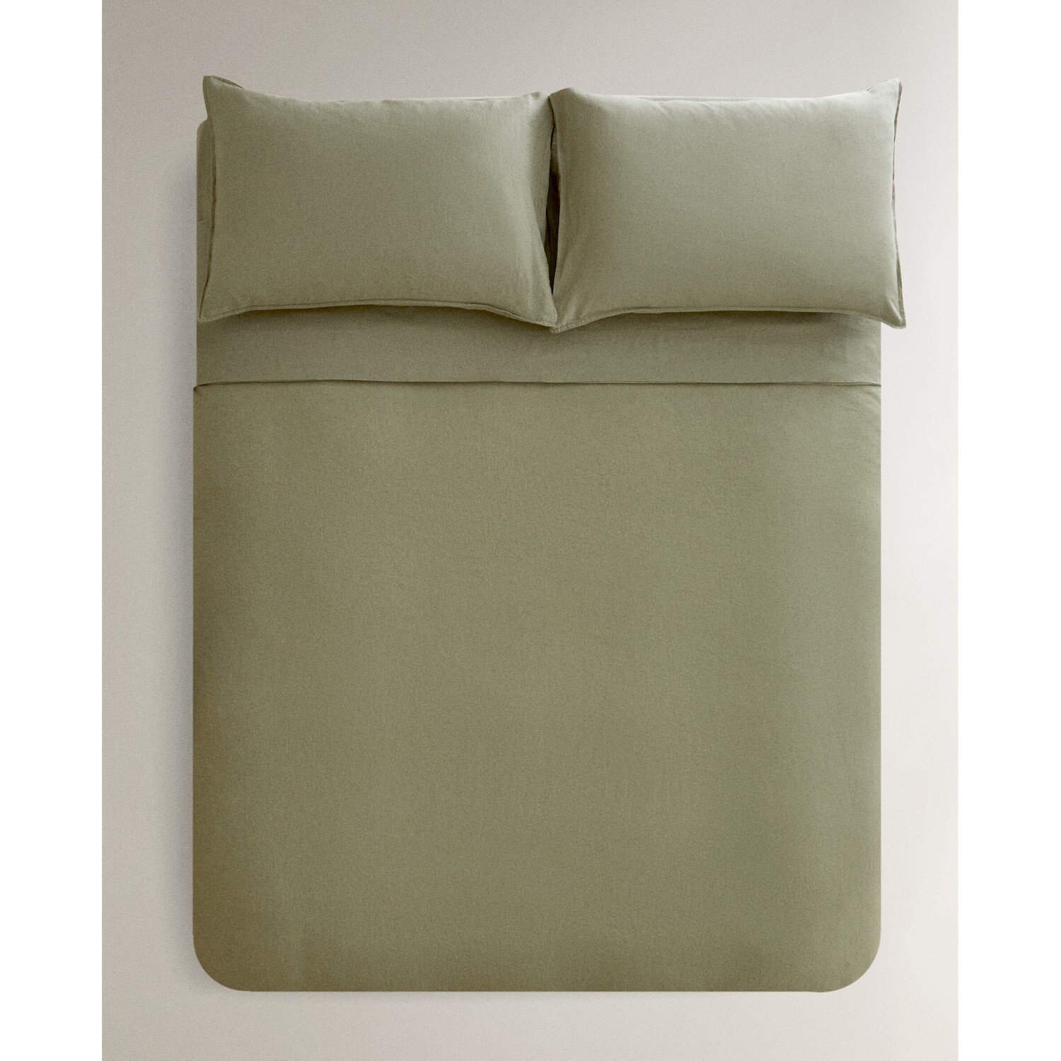 

Пододеяльник Zara Home Washed Linen, 140 г/м², оливковый, Зеленый, Пододеяльник Zara Home Washed Linen, 140 г/м², оливковый