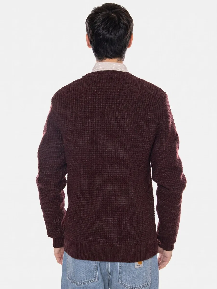 Свитер LEVI'S 'Presidio Crew Hot Chocolate Heather Neutral' коричневого цвета — фото 3