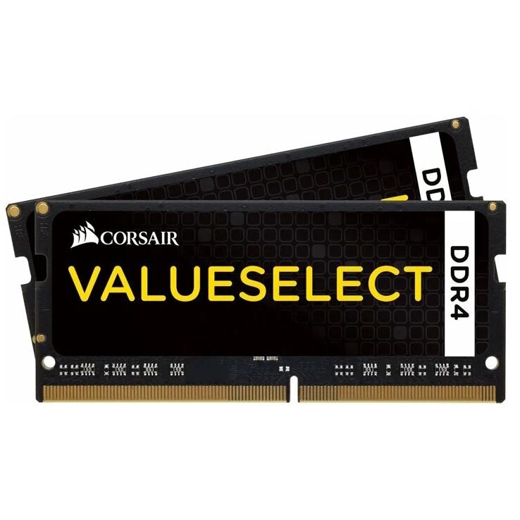 

Модуль памяти Corsair CMSO16GX4M2A2133C15 DDR4 - 2x 8ГБ 2133, SO-DIMM