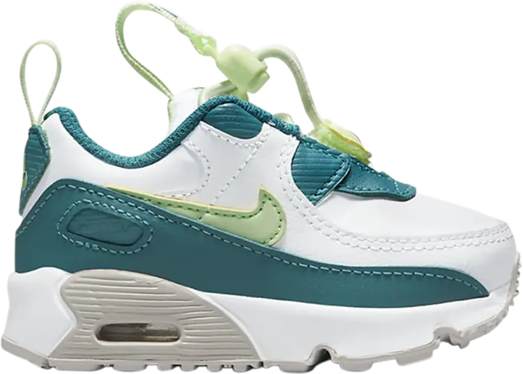 

Кроссовки Nike Air Max 90 Toggle TD 'White Bright Spruce', белый