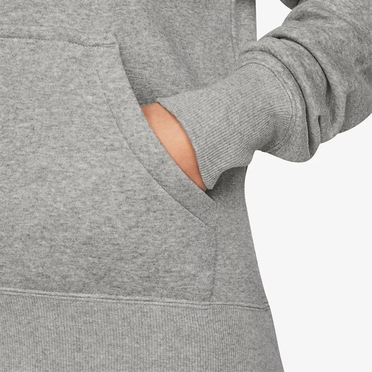 Женская толстовка из флиса с длинным рукавом Sportswear Phoenix Fleece Nike, Gris — фото 3