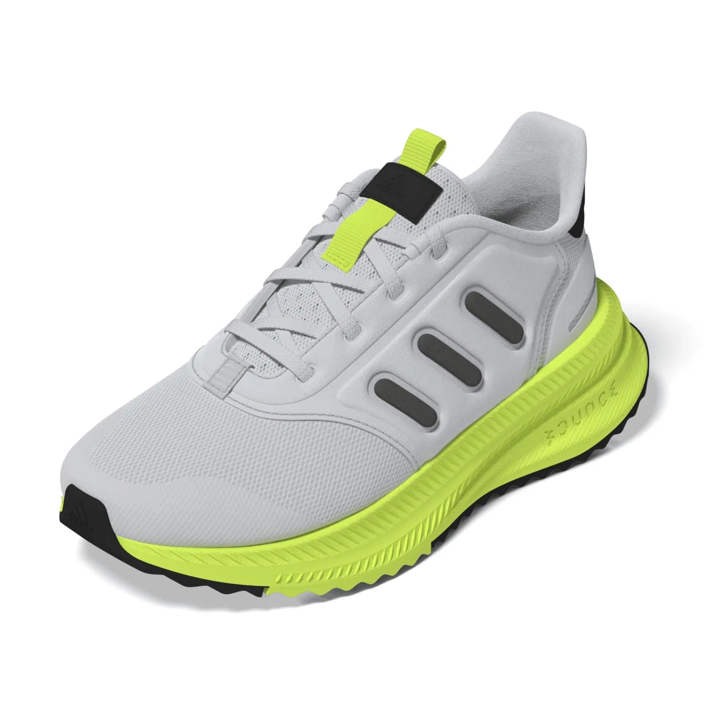 Детские кроссовки с закрытым носком X_plrphase C Adidas, Dash Grey Core Black Lucid Lemon
