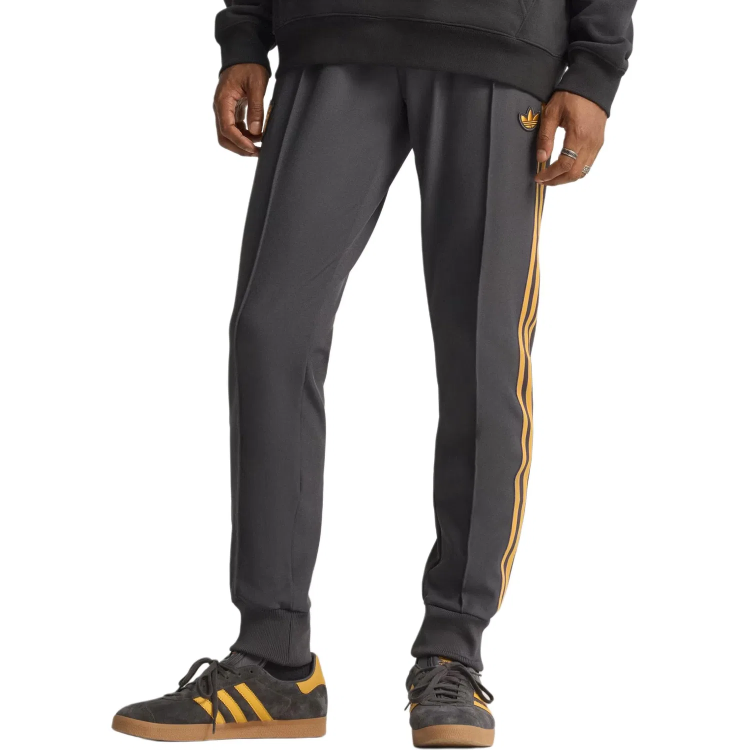 Трикотажные спортивные штаны Icon Knitted Sweatpants Adidas Originals, Black — фото 3