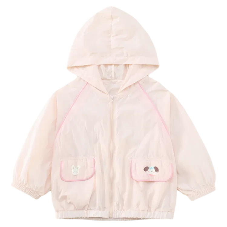 Детская кофта на молнии с капюшоном Lanza, Pink (7058 Style)