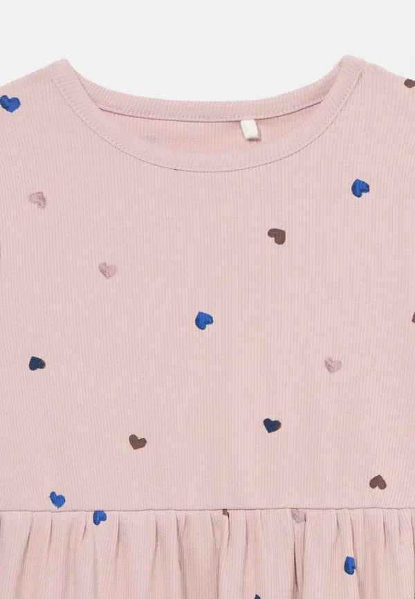 Платье с принтом Nmfnutti ls dress noos Name It, Burnished Lilac, сиреневый — фото 4