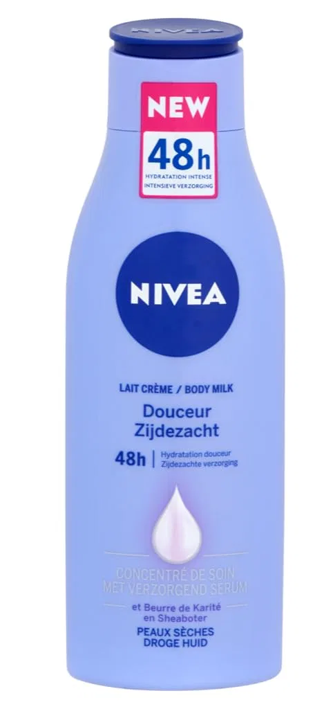Лосьон для тела Nivea Body Milk Seidig weich, 250 мл