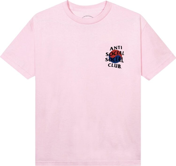 

Футболка Anti Social Social Club x Case Study Mugunghwa Tee 'Pink', розовый