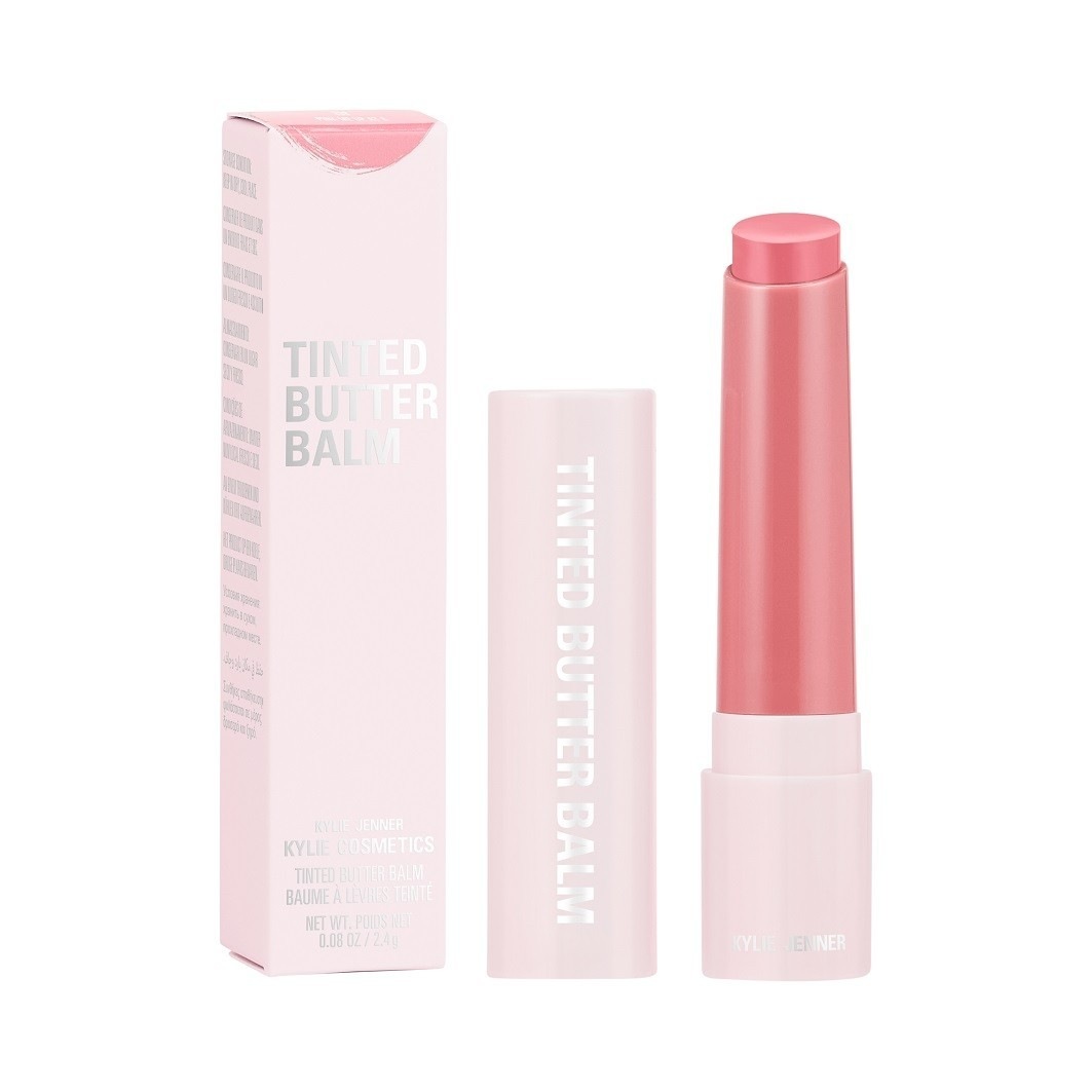 Бальзам для губ tinted butter balm 420 moving on Kylie Cosmetics, nr. 338 - pink me up at 8, вес 2.4 гр. — фото 2