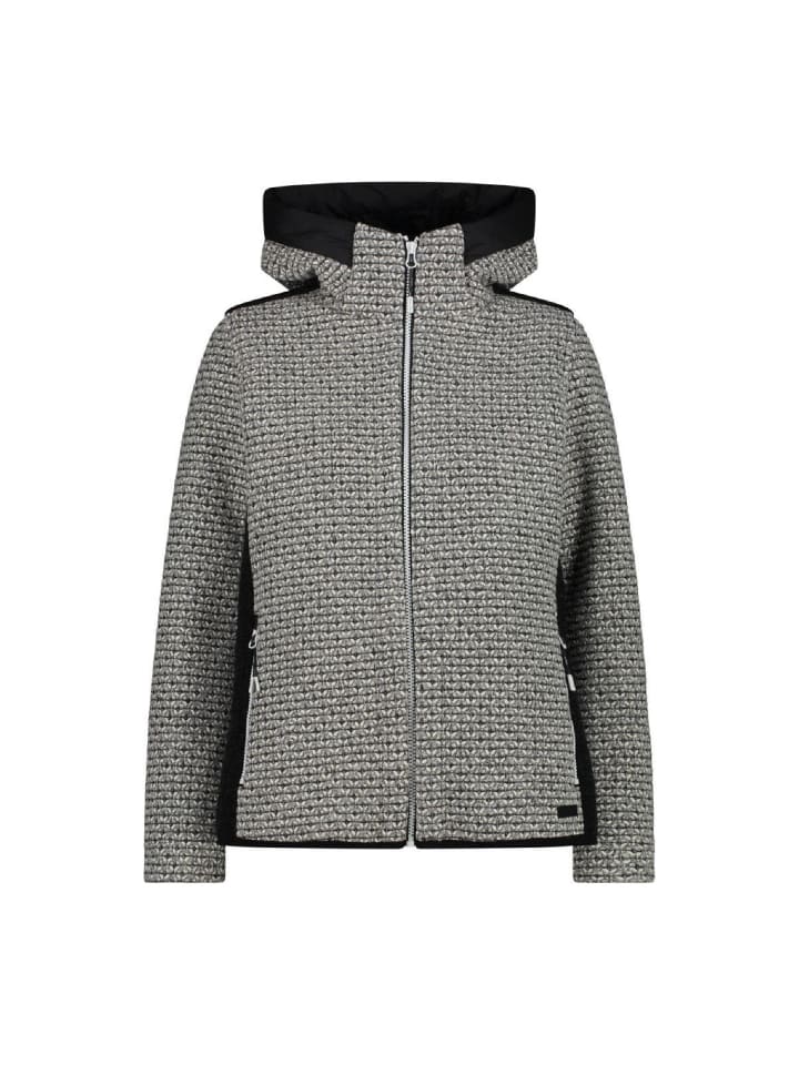 

Куртка софтшелл cmp A280 GHIACCIO WOMAN JACKET FIX HOOD, серый