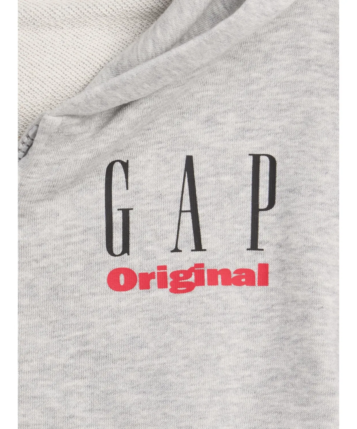 Детская толстовка с капюшоном и молнией, с логотипом GAP, Vintage Soft French Terry GAP, Navy — фото 4