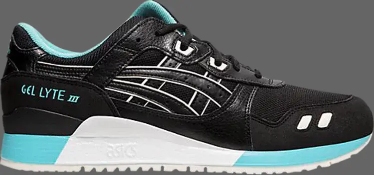 

Кроссовки gel lyte 3 'black' Asics, черный