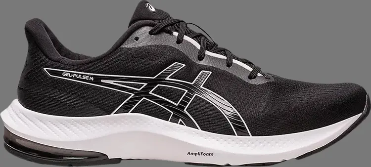 

Кроссовки gel pulse 14 'black white' Asics, черный