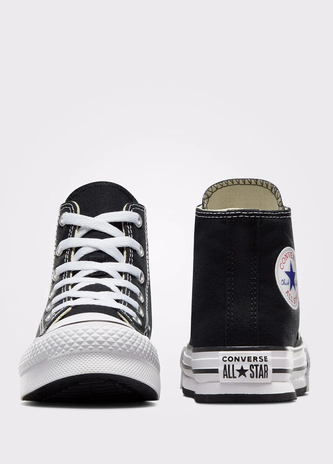 Кроссовки детские Converse Chuck Taylor All Star Eva Lift, black — фото 3