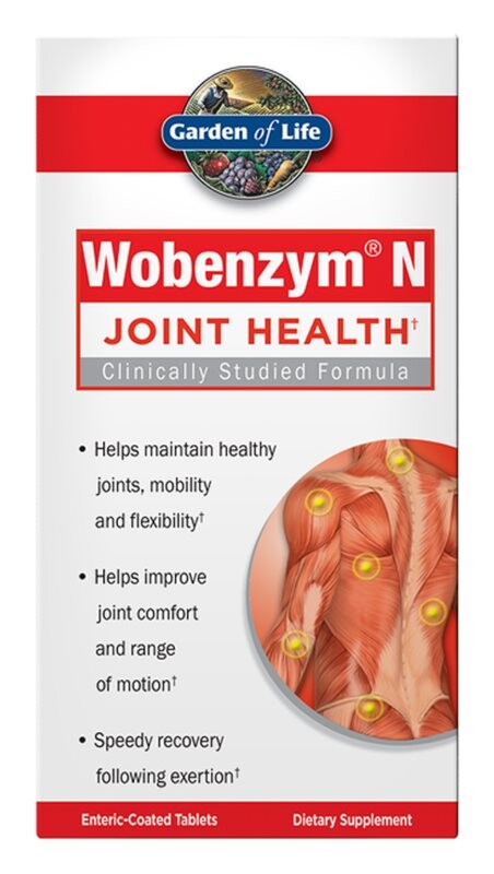 

Добавка для ускорения регенерации Garden of Life Wobenzym N