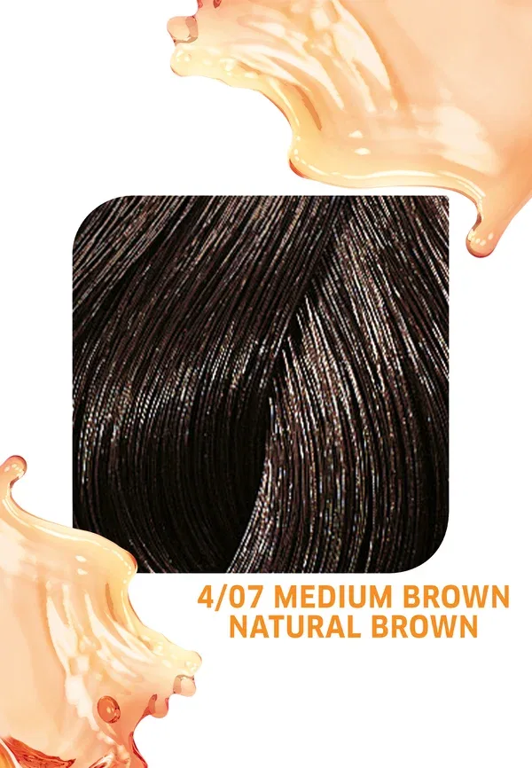 Краска для волос 75 мл Professionals color fresh Wella, Perl, цвет medium brown nature-brown — фото 4