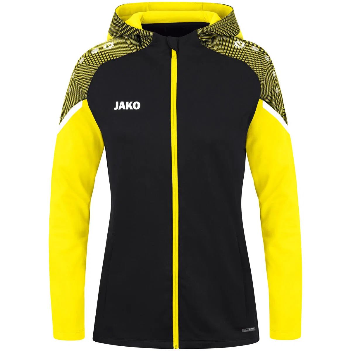 Детское худи Performance Jako, Schwarz Gelb