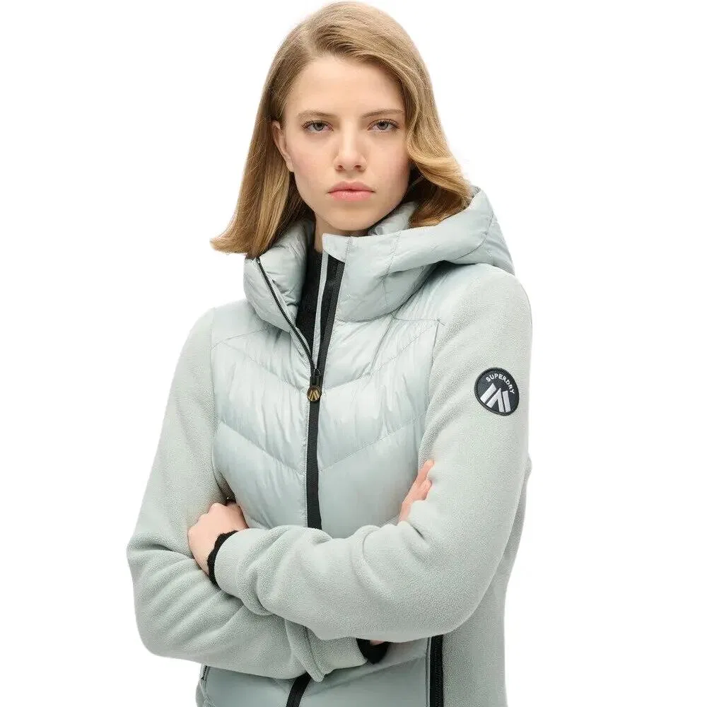 Женская гибридная куртка Superdry Storm, Grau — фото 4