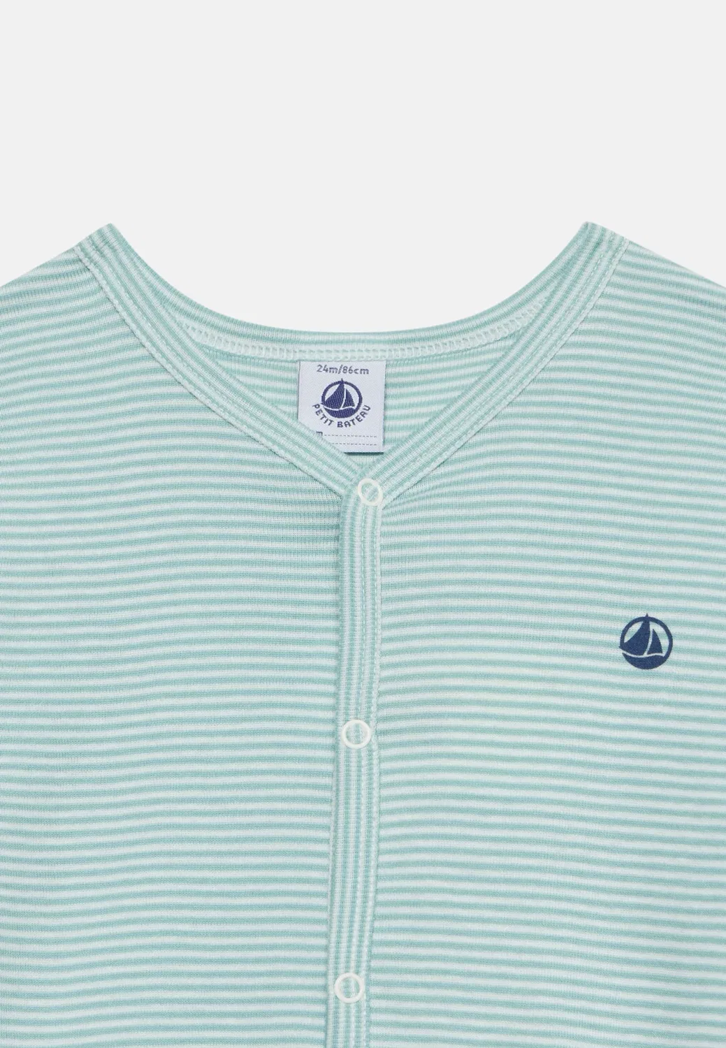 Bebe debout dors bien унисекс - костюм для сна Petit Bateau, Marshmallow — фото 3