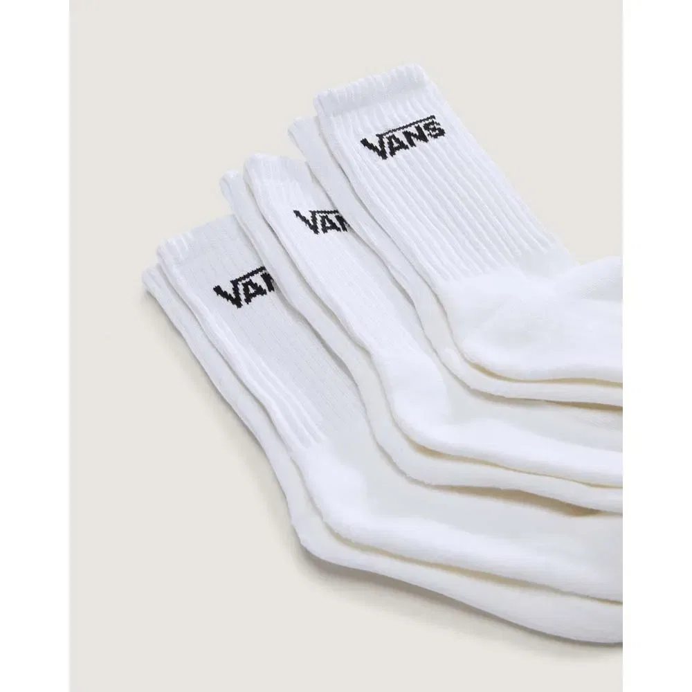 Носки Vans Classic crew socks 3 штуки, белый — фото 3